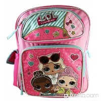 L.O.L Surprise! Large School Backpack 16" Book Bag Pink LOL bag New lol   